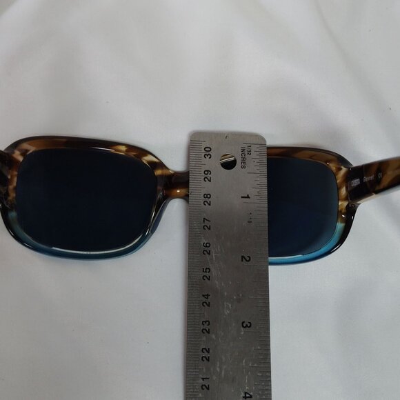 Costa Gannet Blue Lens Tortoise Frame Women's Sunglasses Polarized 58mm - Picture 11 of 11